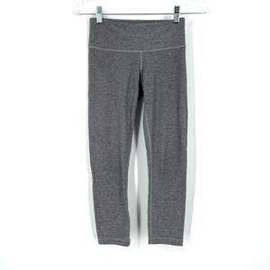 Lululemon Wunder Under Pant *Denim Cashew Coal Denim Size 2